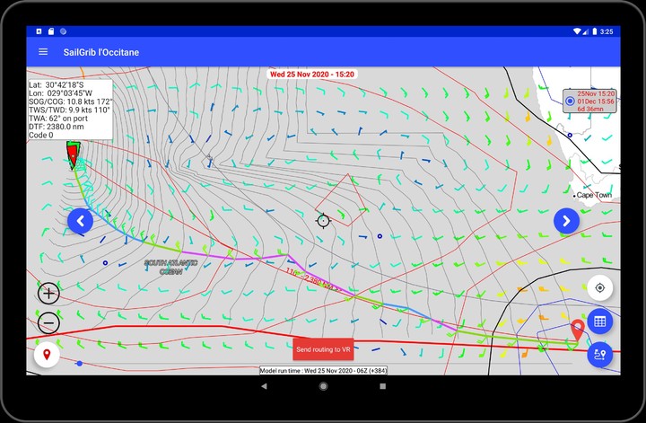 SailGrib for Virtual Regatta screenshot image 14_Popularmodapk.com