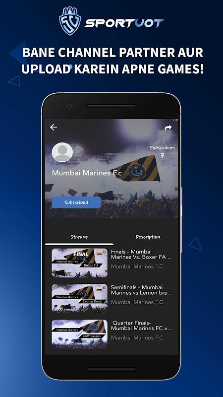 SportVot: India’s Live Sports TV screenshot image 13_Popularmodapk.com