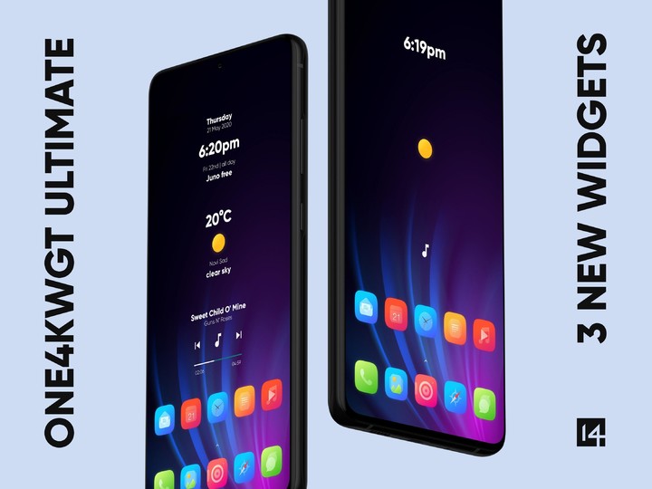 One4KWGT Ultimate: KWGT widget screenshot image 4_Popularmodapk.com