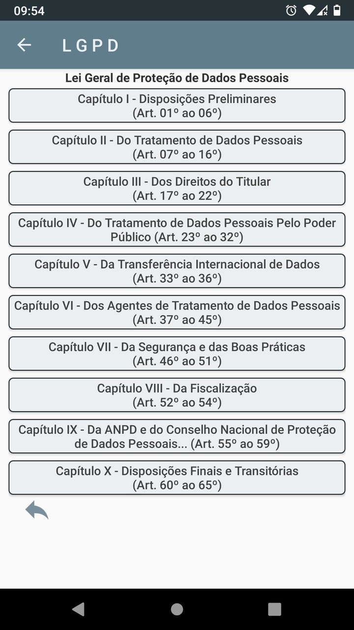 LGPD 2022 - Lei n° 13.709 screenshot image 3_Popularmodapk.com