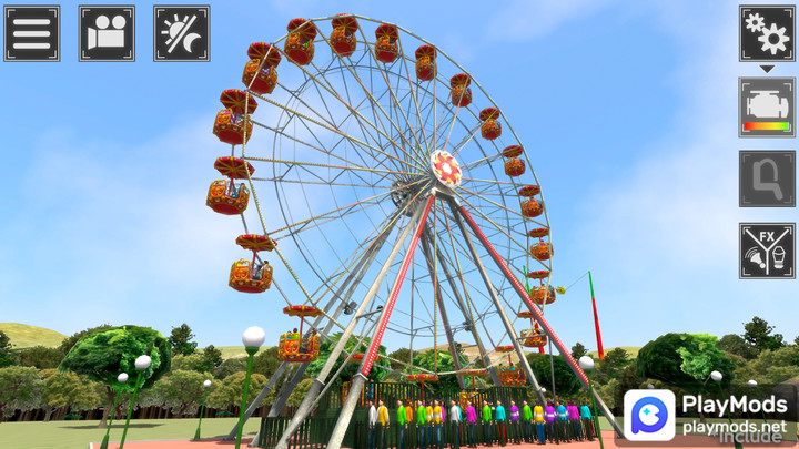 Theme Park Simulator<span>(Unlocked)</span> screenshot image 1_Popularmodapk.com