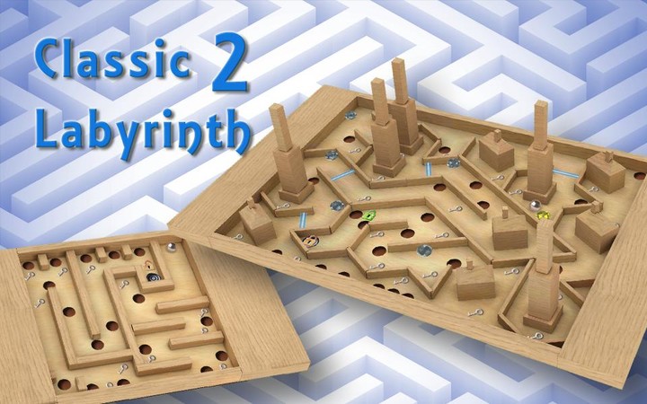 Classic Labyrinth Maze 3d 2 screenshot image 1_Popularmodapk.com