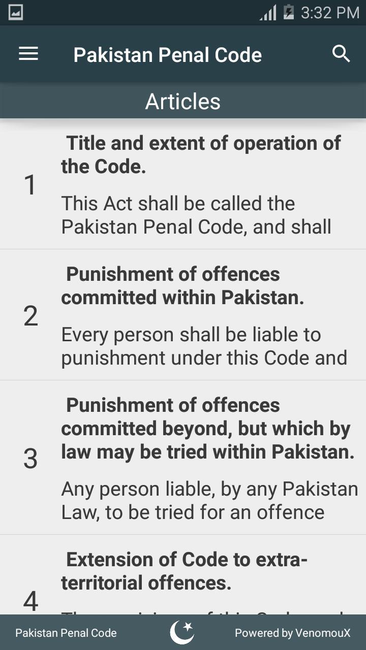 PPC Pakistan Penal Code 1860 screenshot image 9_Popularmodapk.com