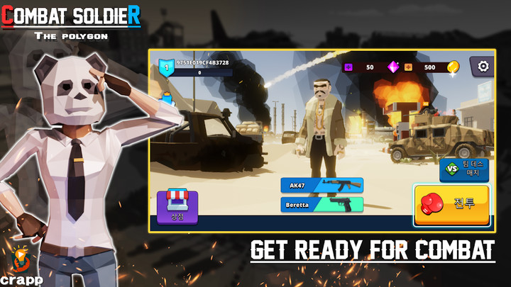 Combat Soldier - The Polygon screenshot image 2_Popularmodapk.com