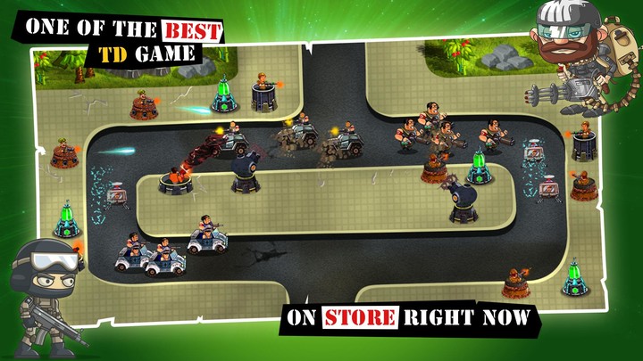 Tower defense - Axis VS Alien screenshot image 4_Popularmodapk.com