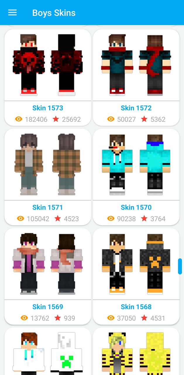 Boys Skins for Minecraft PE screenshot image 9_Popularmodapk.com