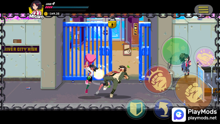 Crunchyroll: River City Girls<span>(mod menu)</span> screenshot image 4_Popularmodapk.com