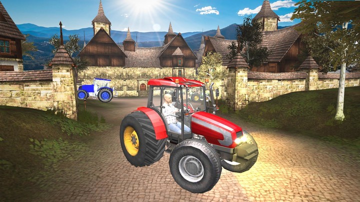 Off-Road Tractor Trolley Game screenshot image 10_Popularmodapk.com