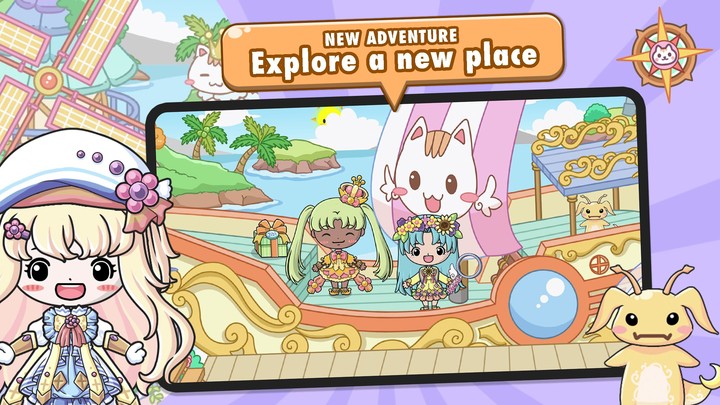 Jibi Land : Town My pet farm screenshot image 1_Popularmodapk.com