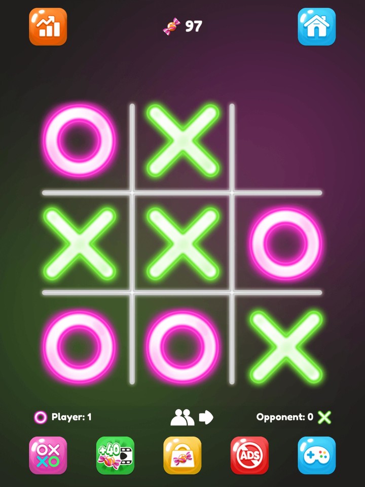 Tic Tac Toe: Classic XOXO Game screenshot image 17_Popularmodapk.com