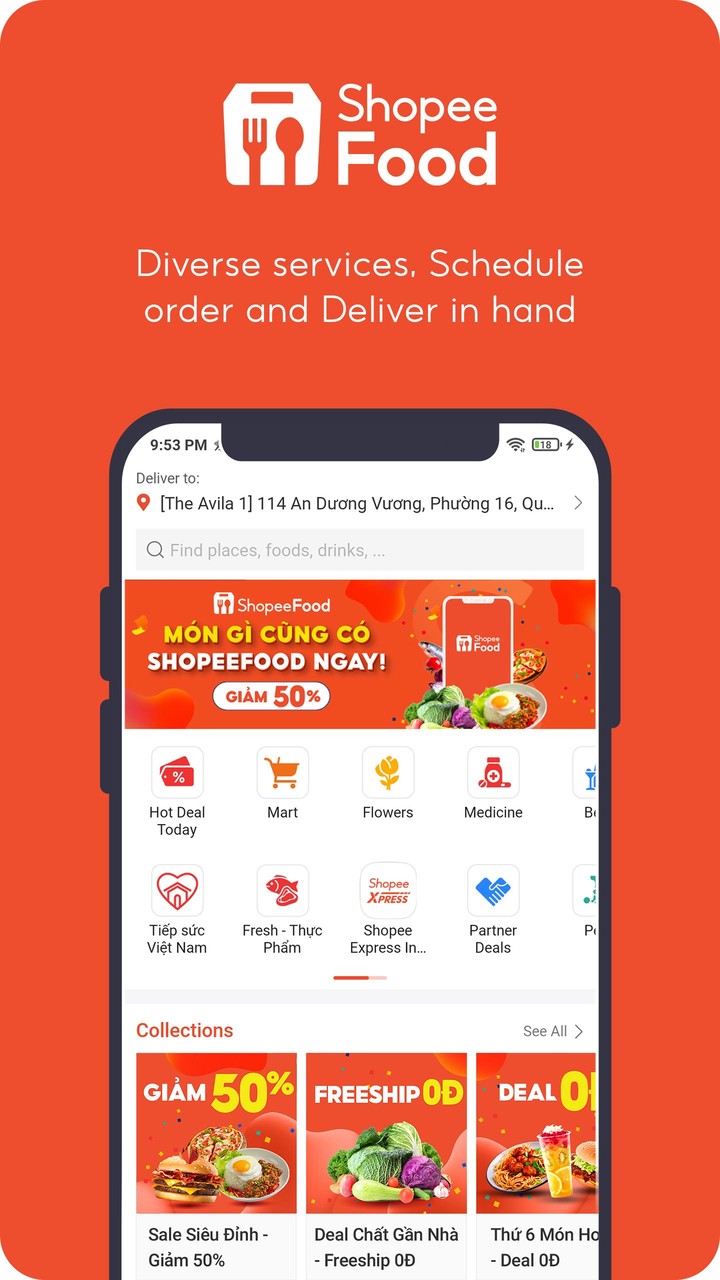 ShopeeFood - Food Delivery screenshot image 1_Popularmodapk.com