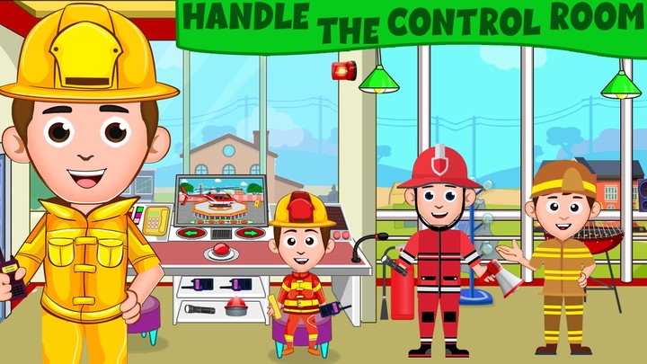 My Family Town Fire Rescue screenshot image 4_Popularmodapk.com