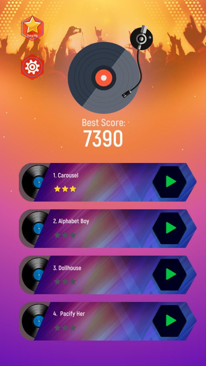 Tiles Hop : Melanie Martinez screenshot image 1_Popularmodapk.com