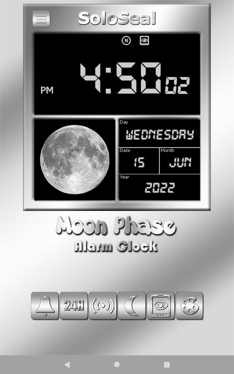 Moon Phase Alarm Clock screenshot image 23_Popularmodapk.com