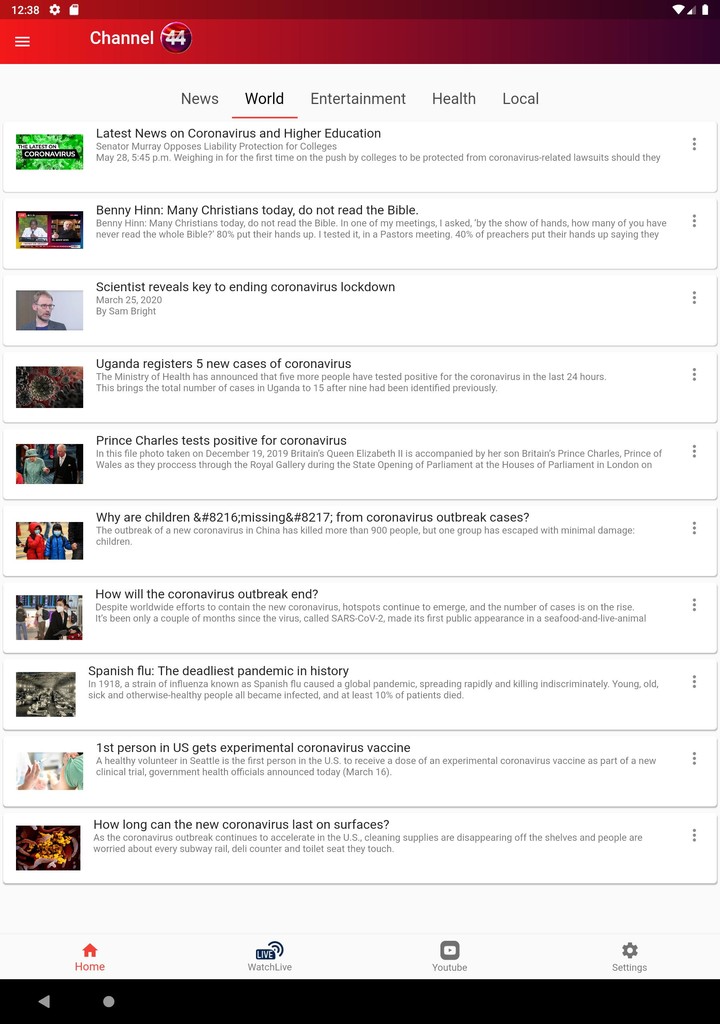 Channel44 App screenshot image 10_Popularmodapk.com