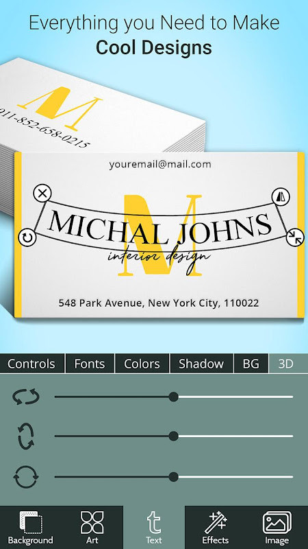 Business Card Maker screenshot image 10_Popularmodapk.com