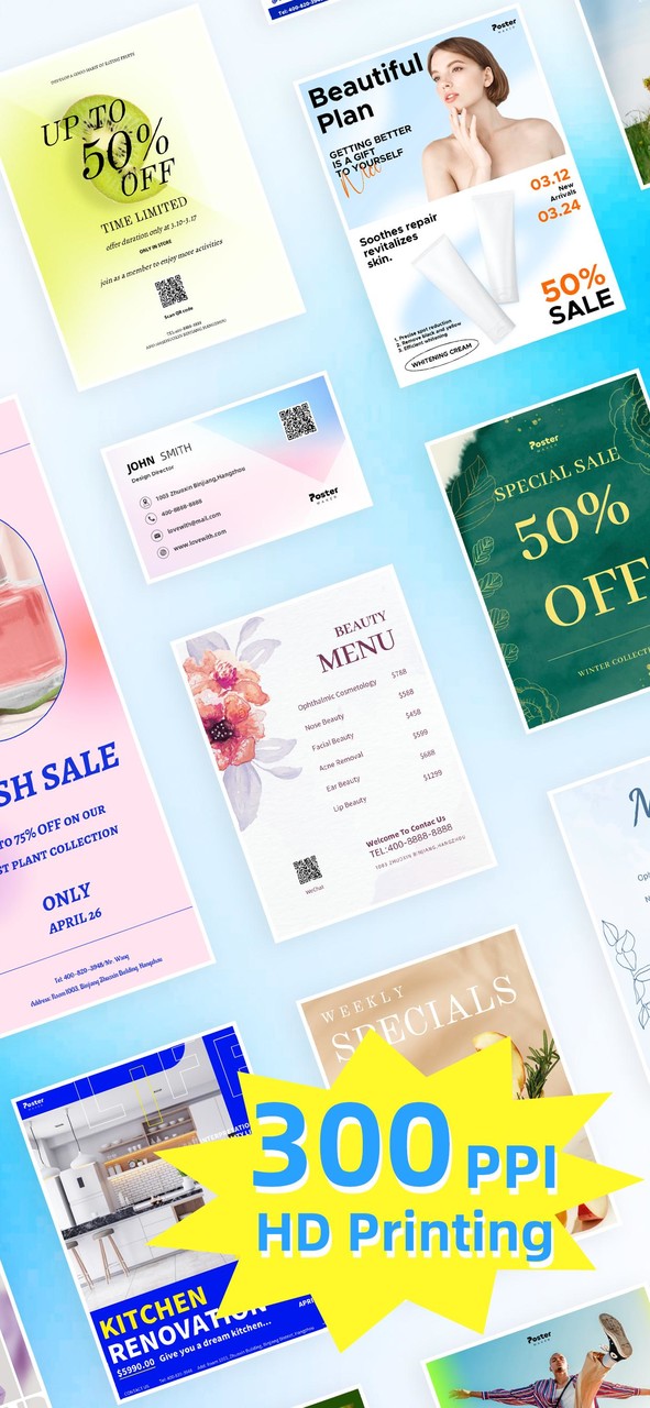 Poster Maker:Graphic design screenshot image 7_Popularmodapk.com