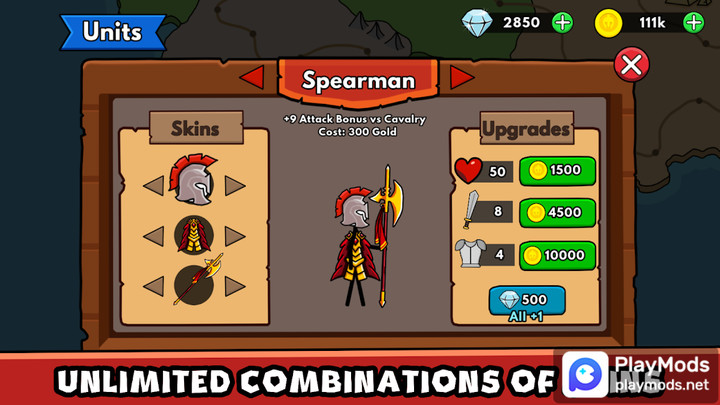 Stickman War: Legend Kingdoms<span>(Unlimited Resources)</span> screenshot image 4_Popularmodapk.com