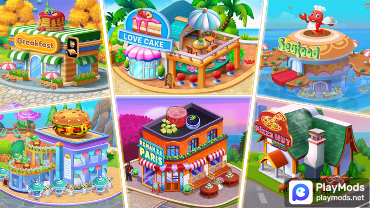 Food Voyage<span>(Unlimited Diamonds)</span> screenshot image 1_Popularmodapk.com