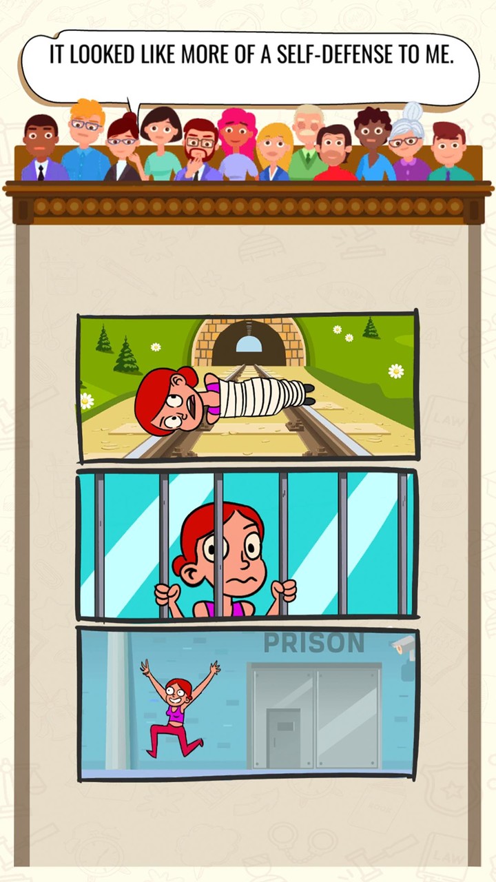 Be The Judge - Ethical Puzzles, Brain Games Test screenshot image 4_Popularmodapk.com
