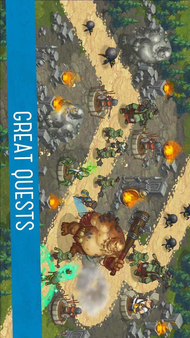 兽人战士：离线塔防破解版<span>(mod)</span> screenshot image 3_Popularmodapk.com