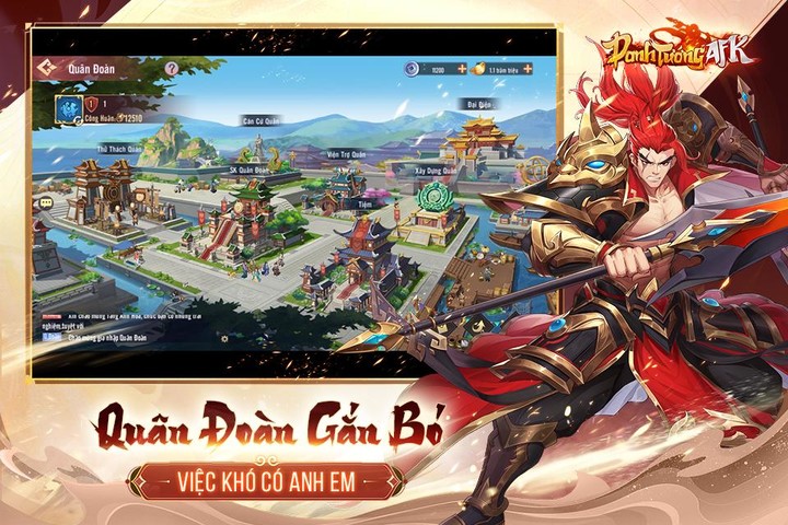 Danh Tướng AFK - Funtap screenshot image 1_Popularmodapk.com