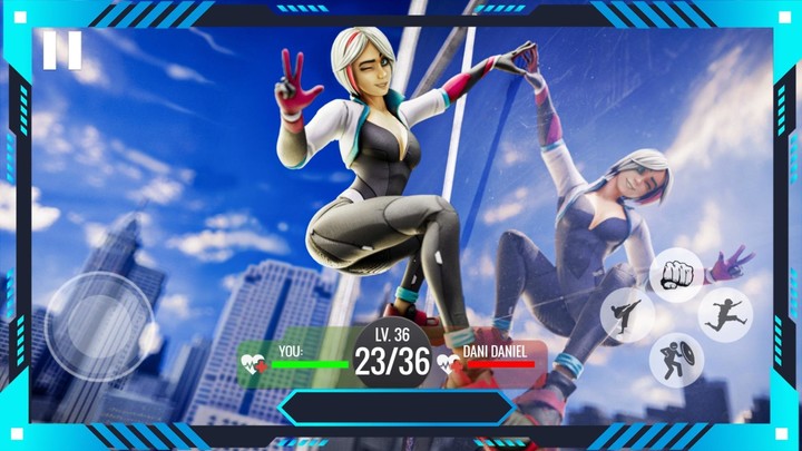 Super Girl Spider Fighter 3d screenshot image 2_Popularmodapk.com