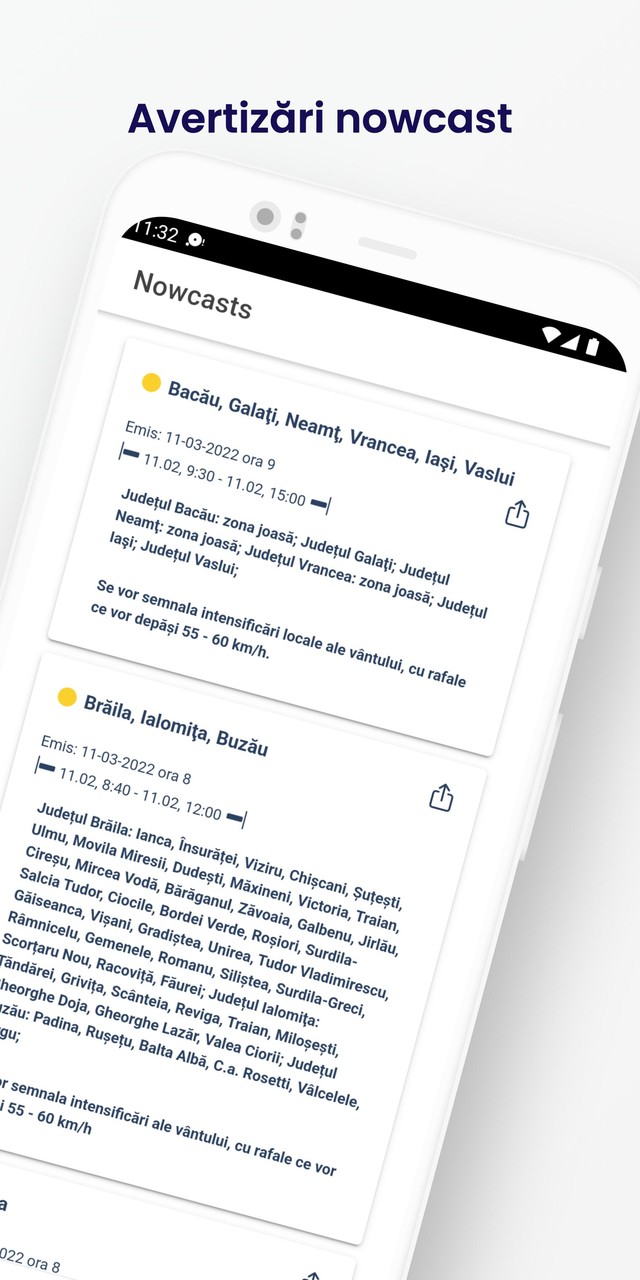 Alerte Meteo Romania screenshot image 1_Popularmodapk.com