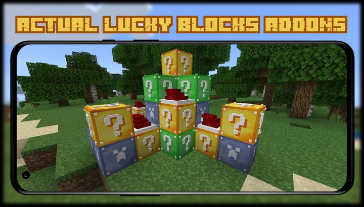 Mods Lucky Block for Minecraft screenshot image 8_Popularmodapk.com