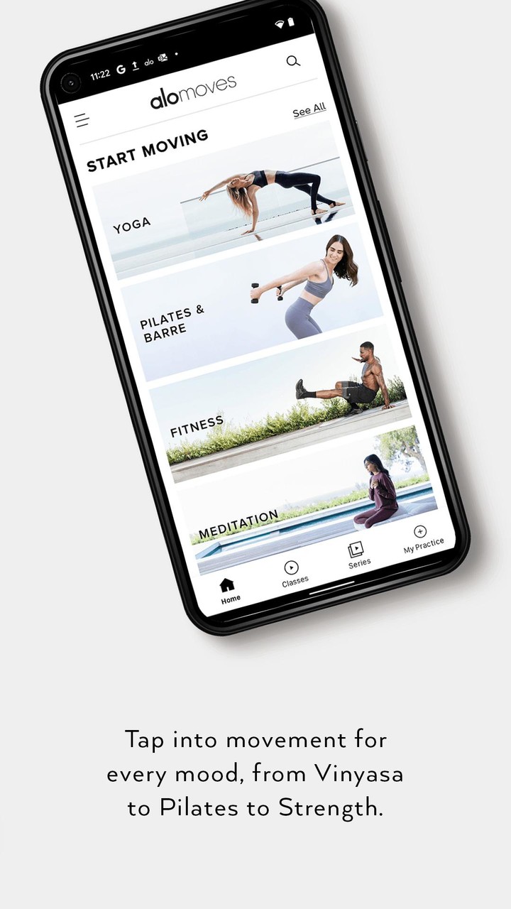 Alo Moves - Yoga Classes screenshot image 3_Popularmodapk.com