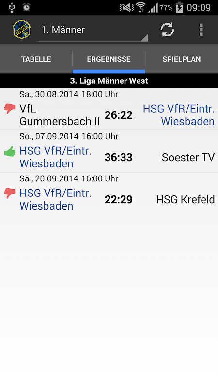 HSG VfR/Eintracht Wiesbaden screenshot image 5_Popularmodapk.com