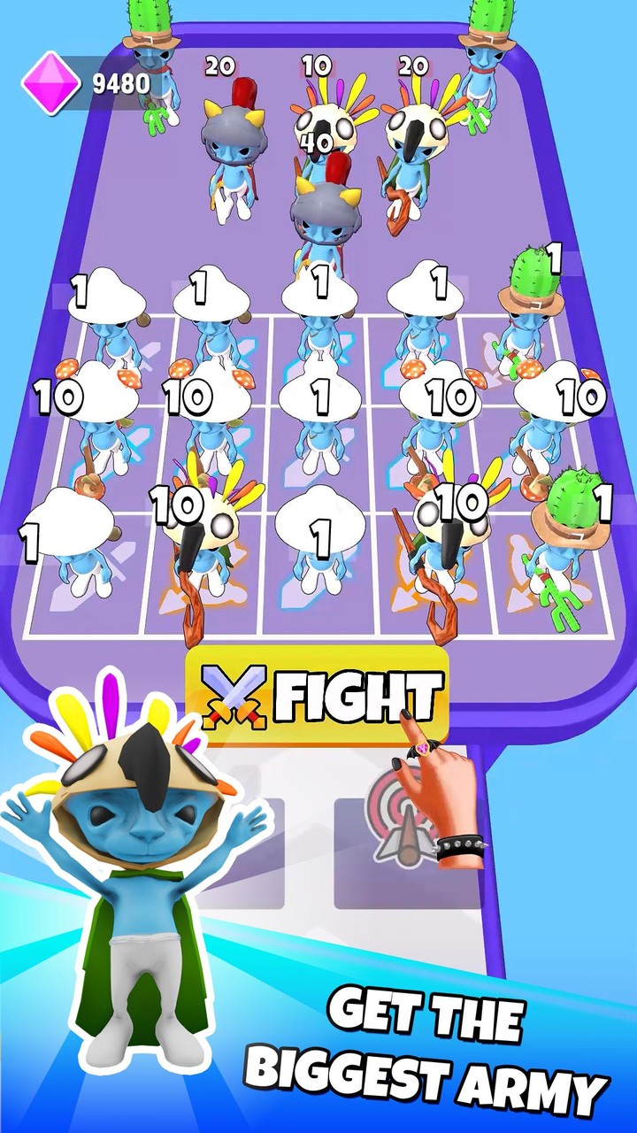 Smurf Cat Rush screenshot image 2_Popularmodapk.com