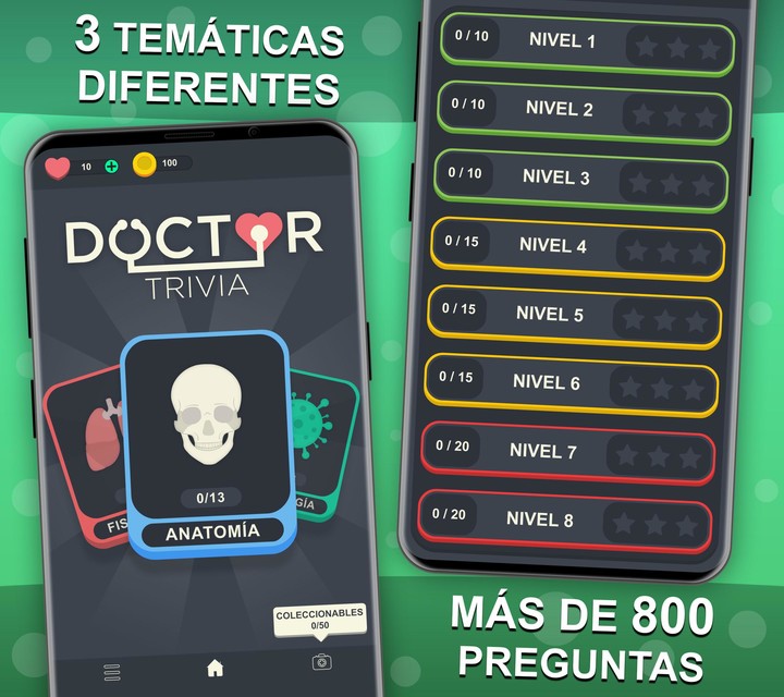 Doctor Trivia - Quiz Medicina screenshot image 2_Popularmodapk.com
