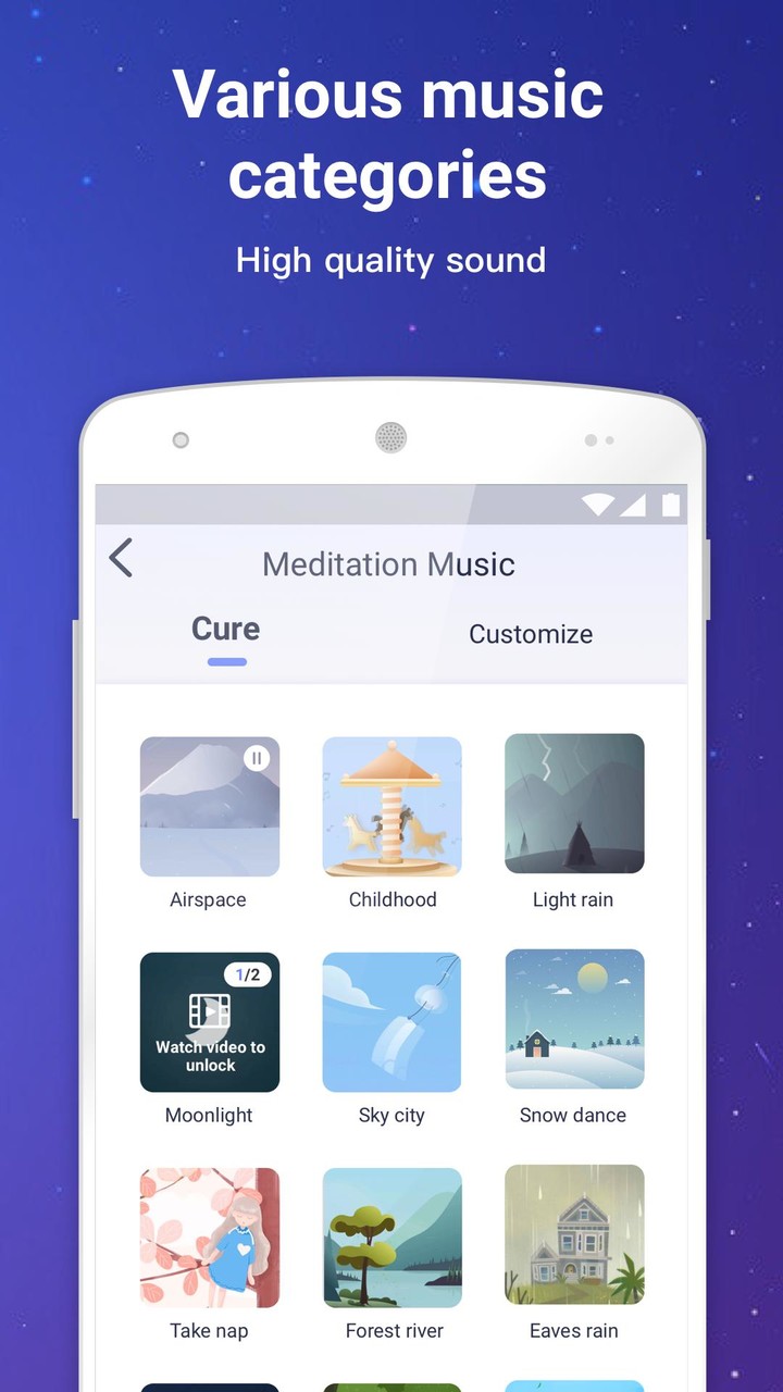 Sound Joy - Meditation Sounds screenshot image 4_Popularmodapk.com