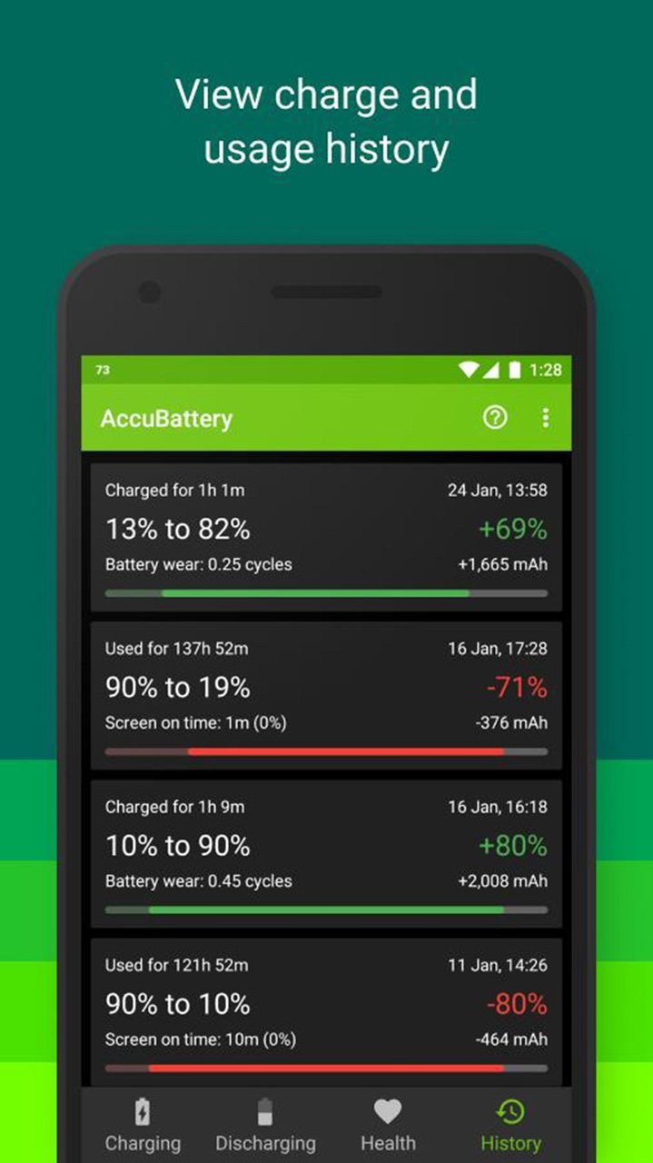 AccuBattery<span>(Pro Unlocked)</span> screenshot image 6_Popularmodapk.com
