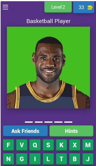 Guess The Basketball Player screenshot image 3_Popularmodapk.com