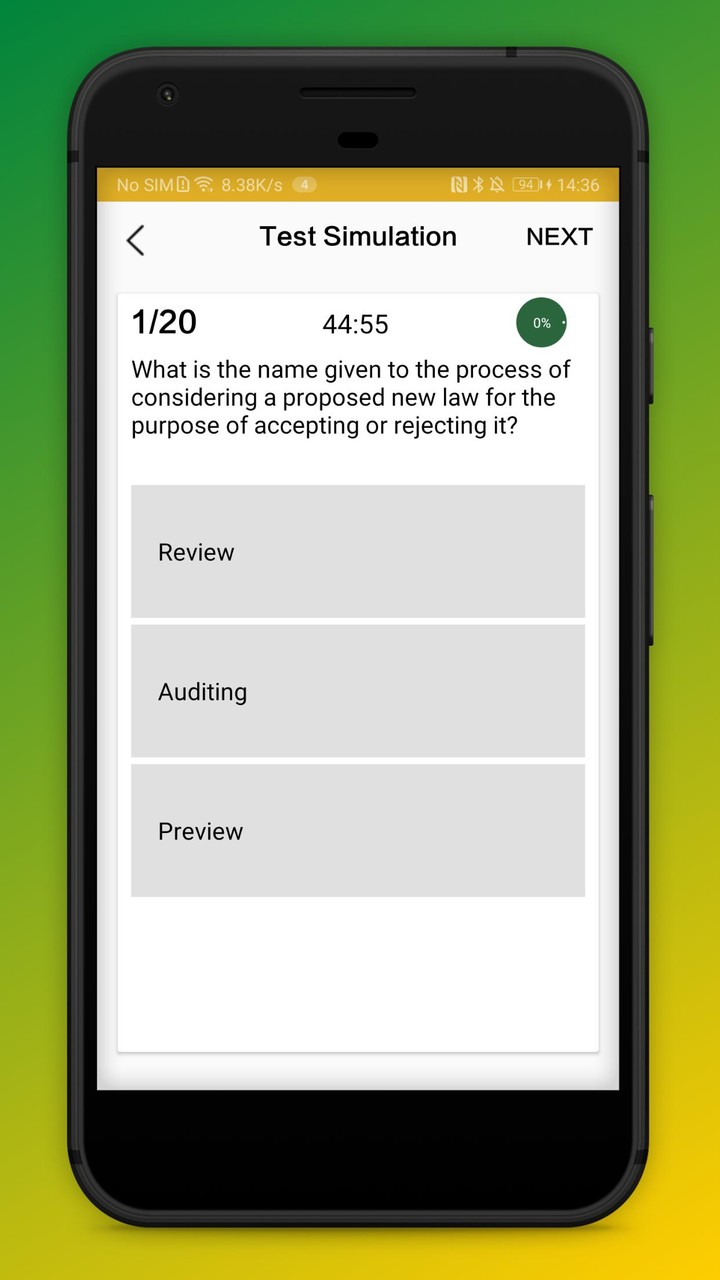 Citizenship Test (2022) screenshot image 2_Popularmodapk.com