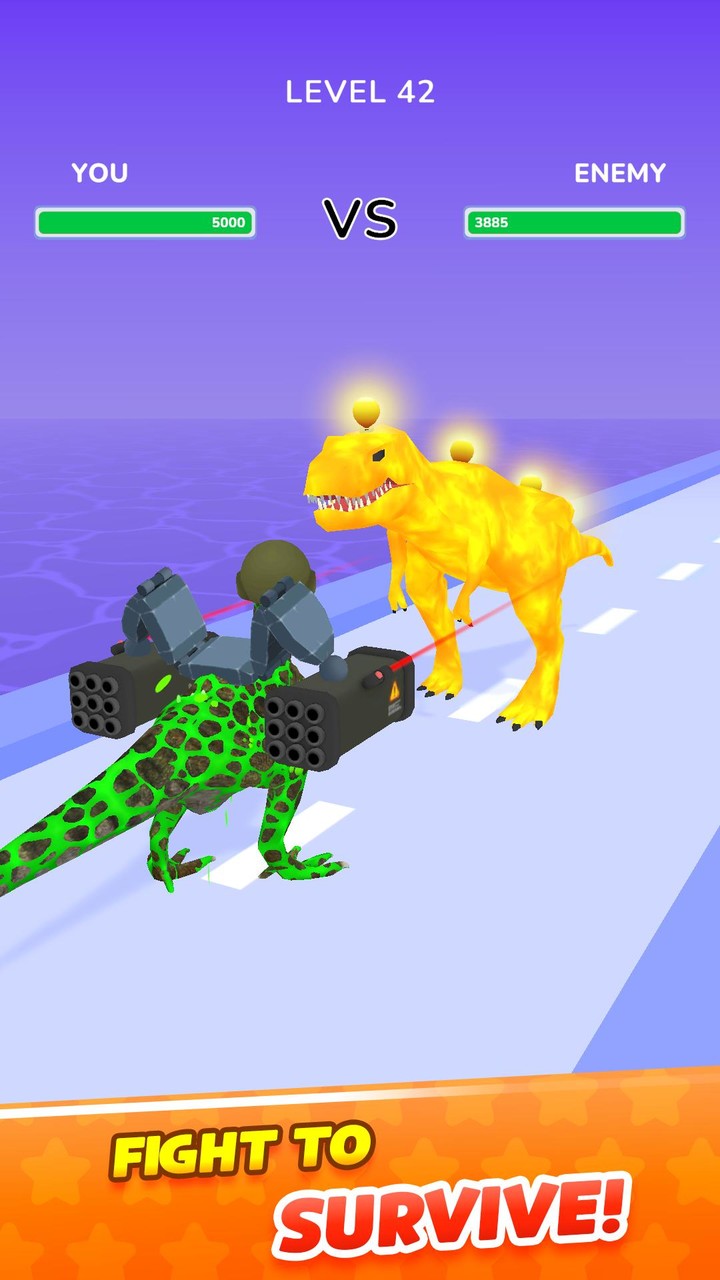 Dino Evolution Run 3D screenshot image 3_Popularmodapk.com