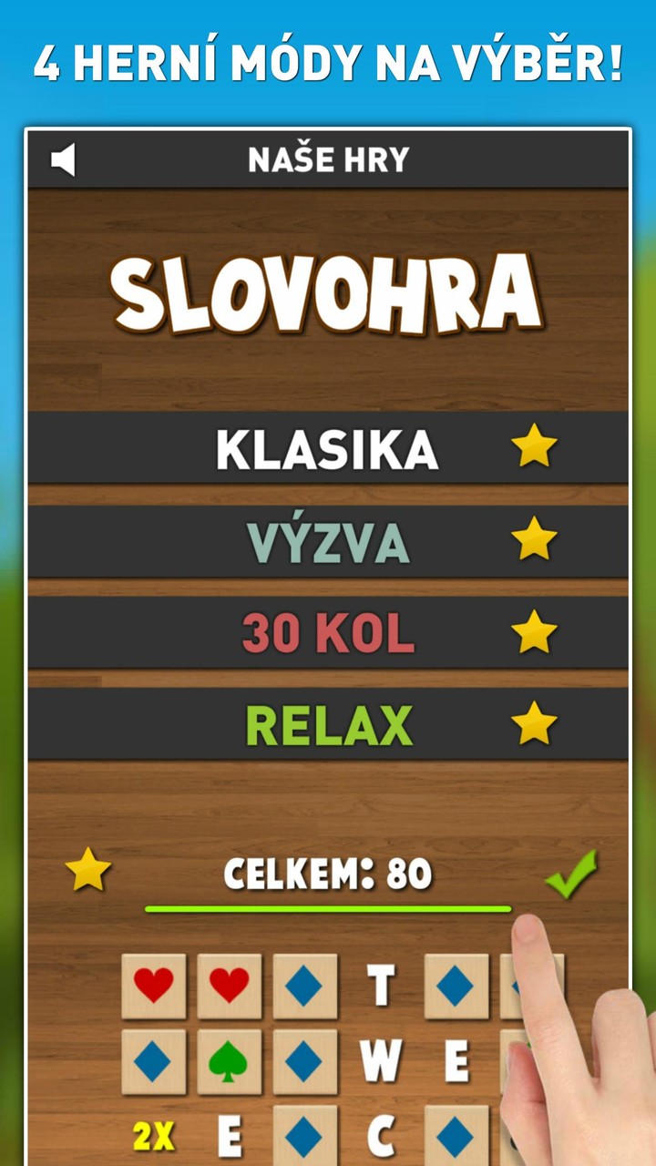 Slovohra - Česká Slovní Hra screenshot image 4_Popularmodapk.com