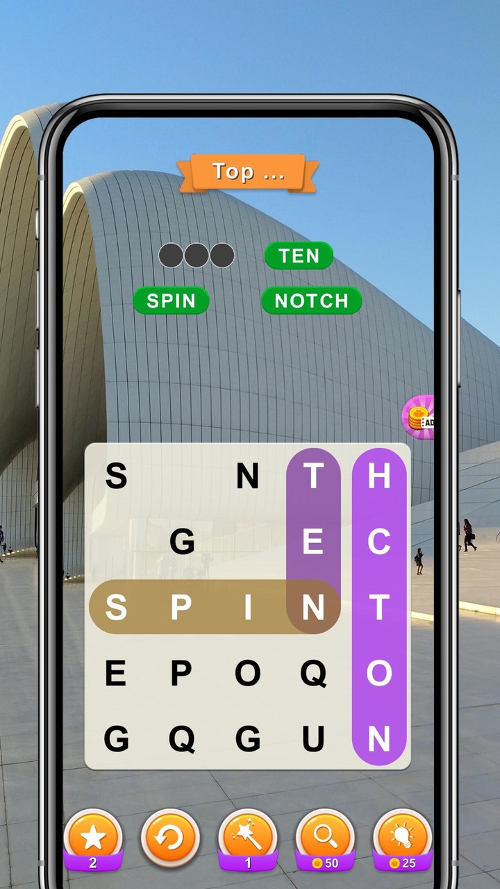 AZWORD Word Search screenshot image 5_Popularmodapk.com