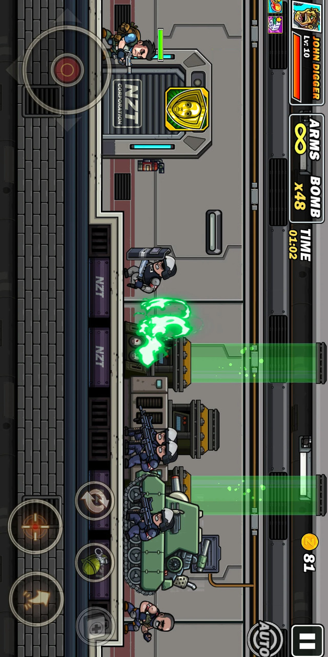 Metal Shooter: Super Soldiers Slug - Shooting Game screenshot image 4_Popularmodapk.com