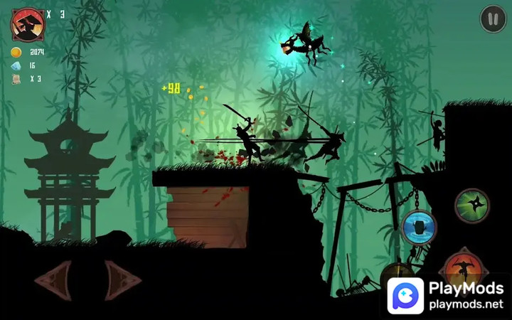 Ninja Warrior Shadow Avengers<span>(Speed change)</span> screenshot image 1_Popularmodapk.com