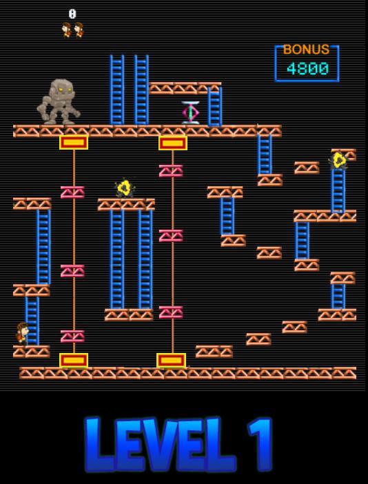 arcade monkey kong screenshot image 1_Popularmodapk.com