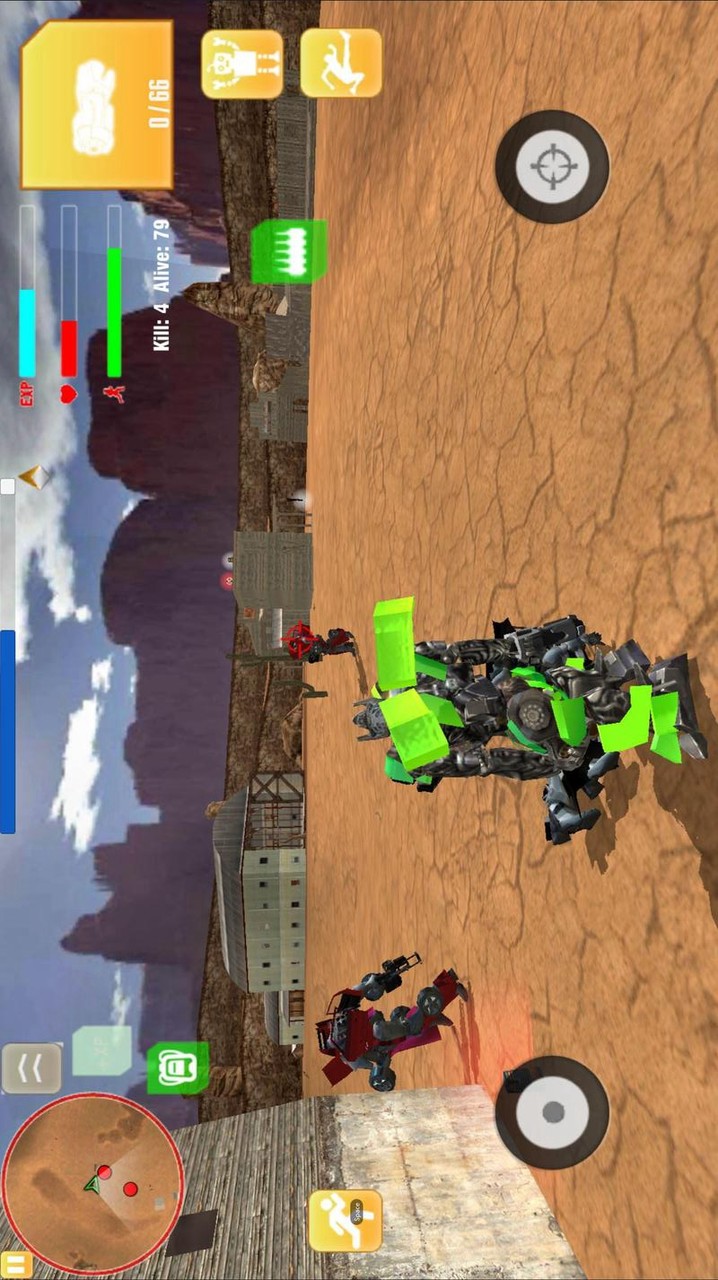 机器人战争自由火：生存战场小队破解版<span>(mod)</span> screenshot image 1_Popularmodapk.com