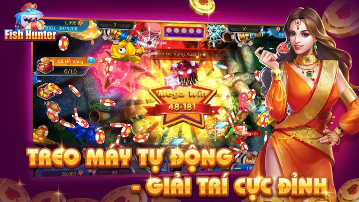 Bắn Cá Nổ Hũ Ăn Xu - Sòng Bạc screenshot image 2_Popularmodapk.com