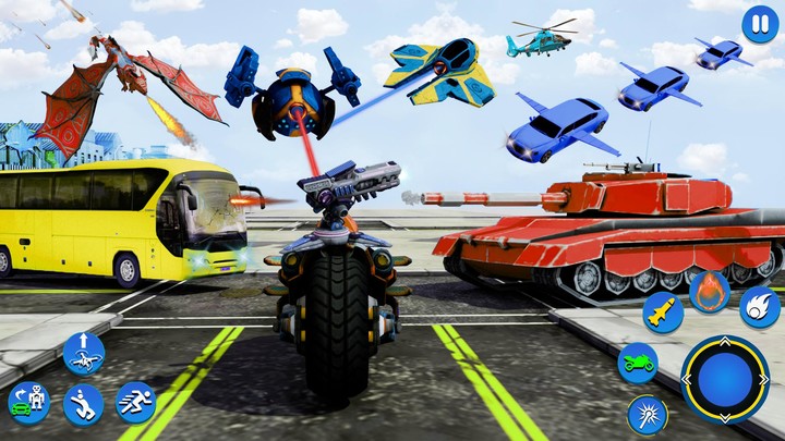 Dino Robot Car Transform Games screenshot image 1_Popularmodapk.com