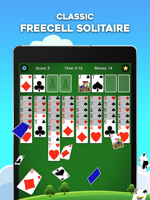 FreeCell Solitaire screenshot image 15_Popularmodapk.com