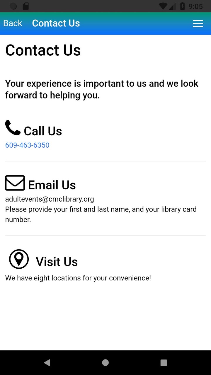 Cape May County Public Librari screenshot image 2_Popularmodapk.com