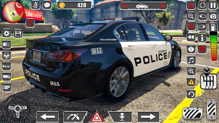 US Police Car Games 3D screenshot image 1_Popularmodapk.com