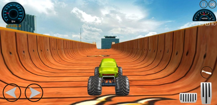 Monster Truck Stunt : Car Game screenshot image 5_Popularmodapk.com